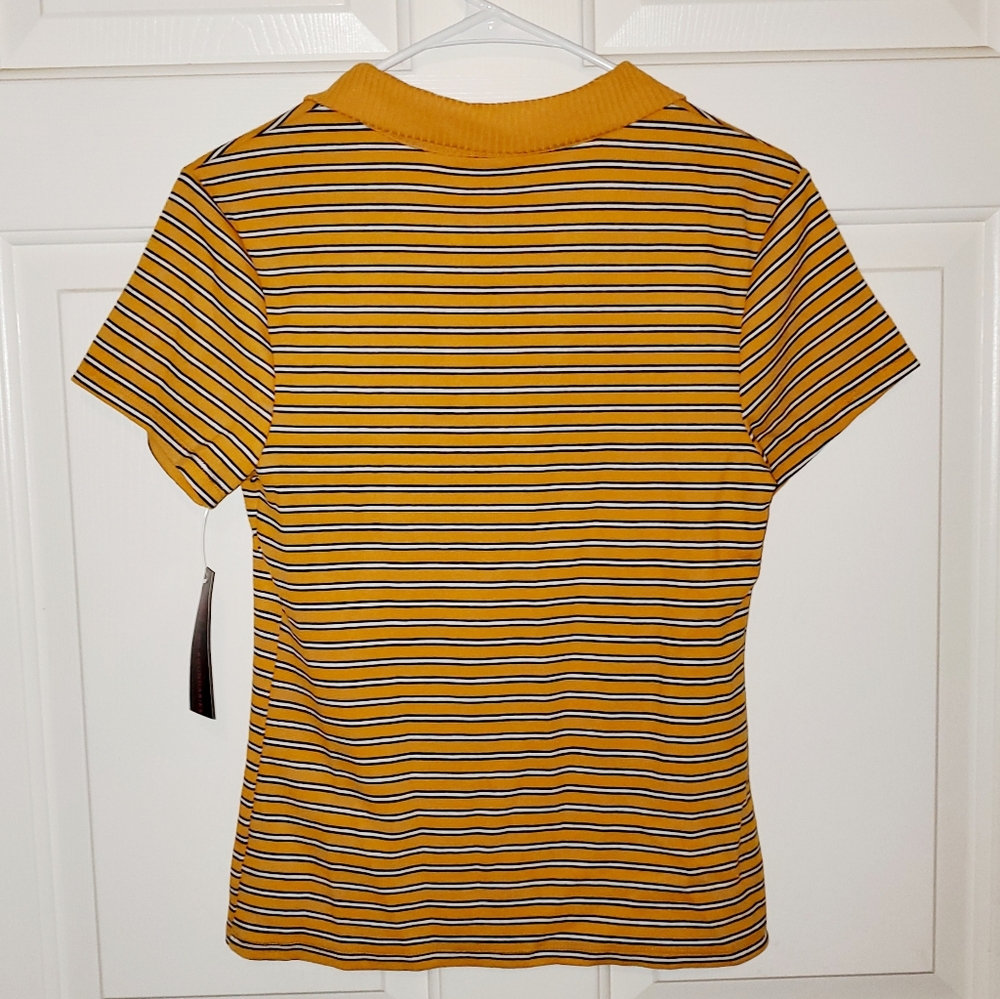 Collard Ribbed Shirt - Picture 2 of 4
